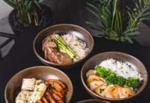겨울철 식단과 운동을 결합한 건강 전략 cooked food on black ceramic bowls