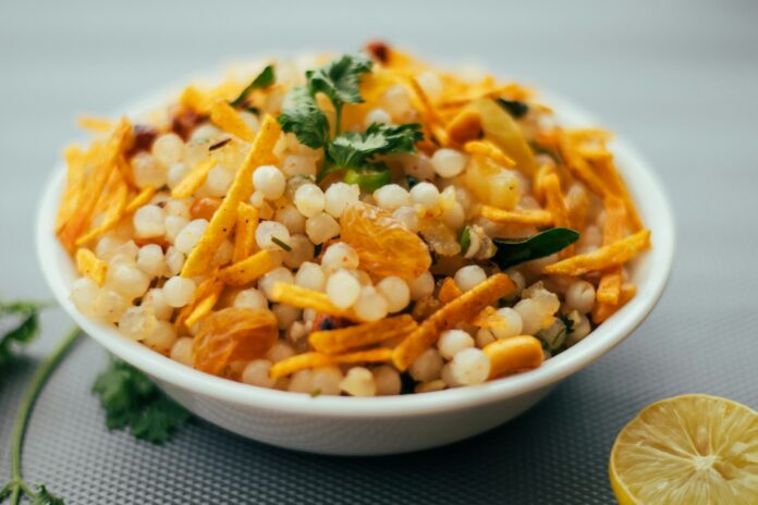 Photo by VD Photography yellow and green vegetable dish on white ceramic bowl