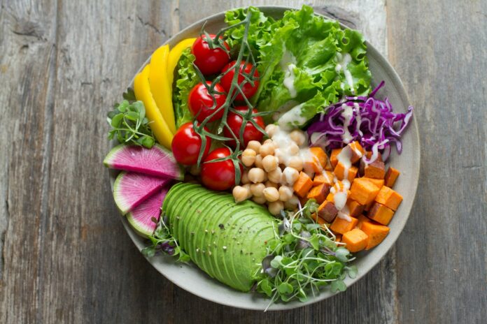 Photo by Anna Pelzer bowl of vegetable salads